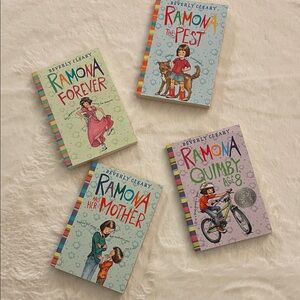 Ramona 4 Book Collection by Beverly Cleary Excellent Condition